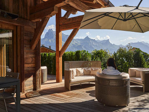 Courants d'Air, SÉJOUR DANS UN CHALET PRIVATISÉ OTOCTONE FACE AU MONT BLANC