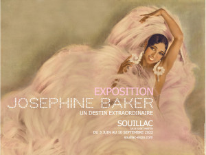 Courants d'Air, UNE VILLE, UN MUSÉE : L'EXPOSITION JOSÉPHINE BAKER À SOUILLAC DANS LE LOT