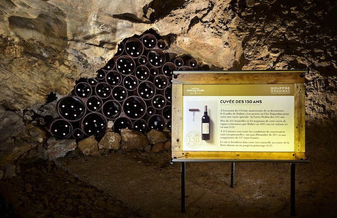 AMATEURS DE VIN, DEGUSTER LA « CUVEE DES 130 ANS » DU GOUFFRE DE PADIRAC 