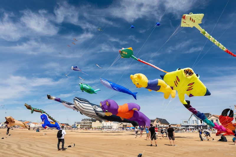 FESTIVAL INTERNATIONAL DU CERF-VOLANT ET DU VENT À CHATELAILLON-PLAGE (17)