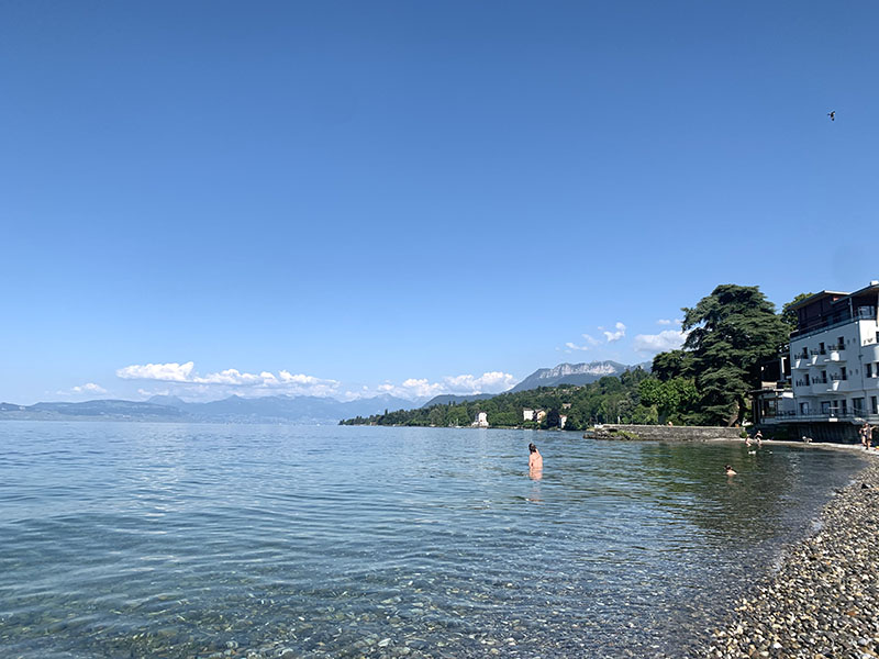 LES RIVES DU LEMAN, LE LIEU PAISIBLE POUR PRENDRE LE TEMPS DE S’INSPIRER