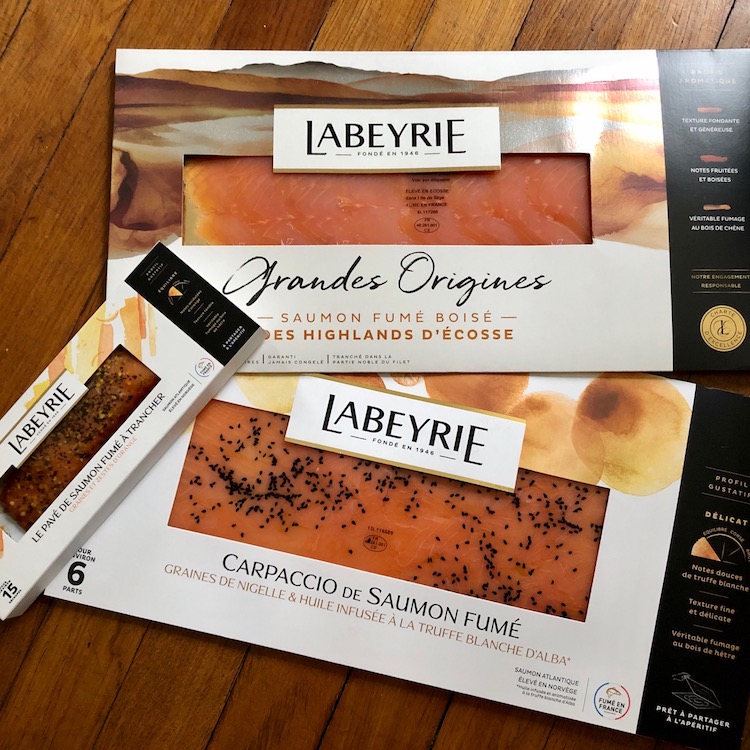 LABEYRIE ENCHANTE LES REPAS DE FETE DE SAUMONS ET FOIES GRAS DE SELECTION