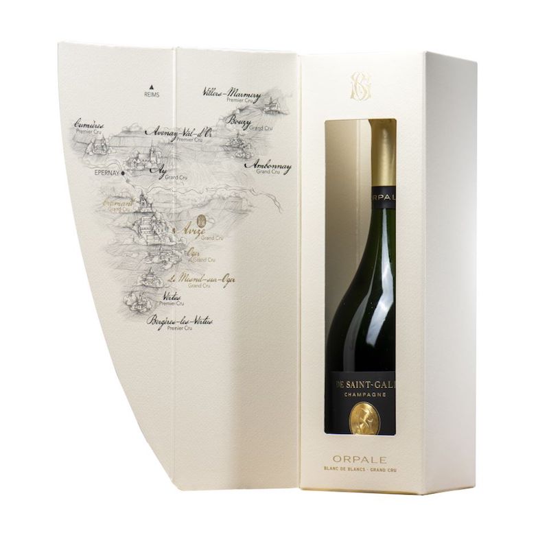 CHAMPAGNE DE SAINT-GALL, CUVEE ORPALE BLANC DE BLANCS GRAND CRU 2008 