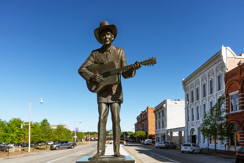 PARTEZ SUR LES TRACES DE LA MUSIQUE COUNTRY DE HANK WILLIAMS EN ALABAMA