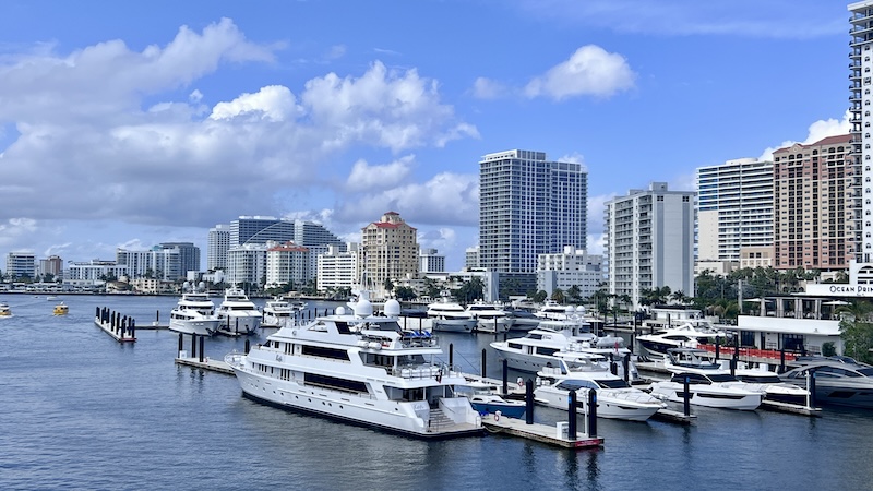 FORT LAUDERDALE, ENTRE OC&Eacute;AN, CANAUX ET ART DE VIVRE FLORIDIEN