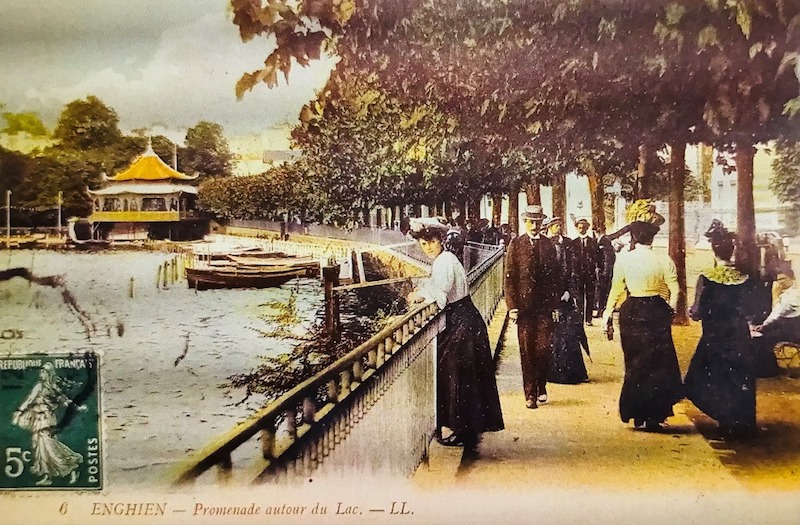 BALADE AUDIO-AUGMENTÉE POUR VIVRE ENGHIEN-LES-BAINS AU TEMPS DE LA BELLE ÉPOQUE