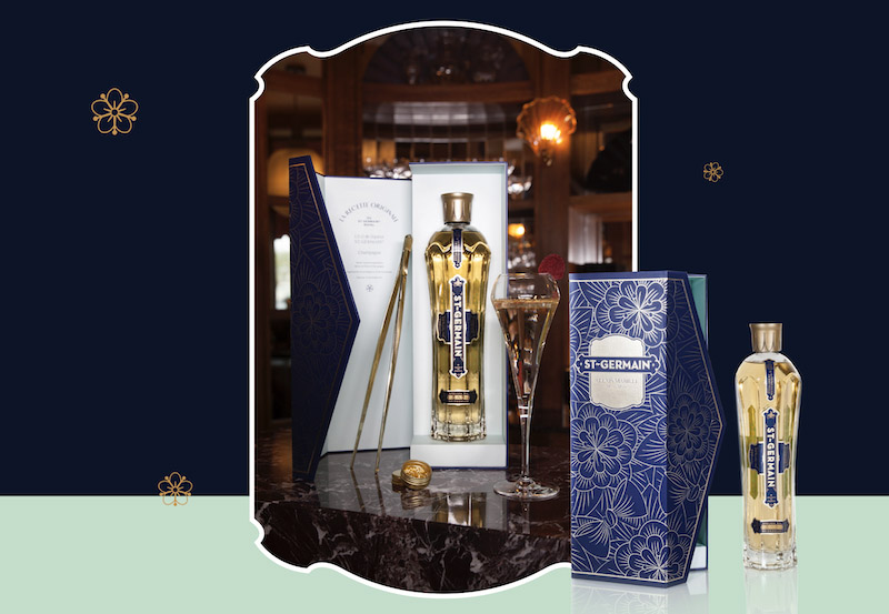 LA LIQUEUR ST-GERMAIN® S'ASSOCIE AU CRÉATEUR ALEXIS MABILLE ET PROPOSE UN COFFRET CADEAU INÉDIT