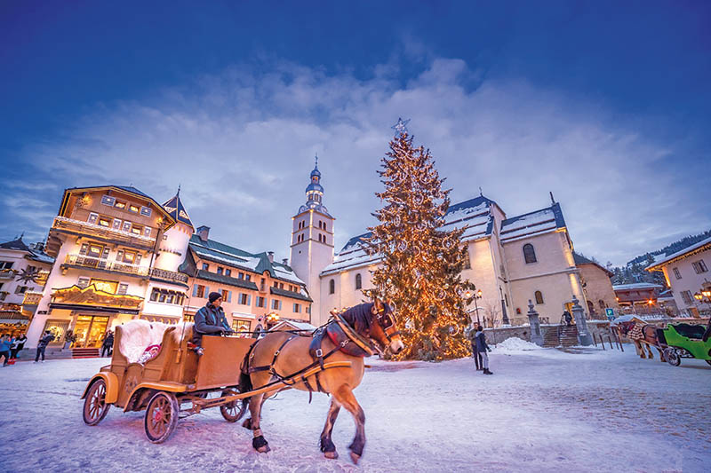 MEGÈVE, LA NEIGE AUX MILLE LUMIÈRES