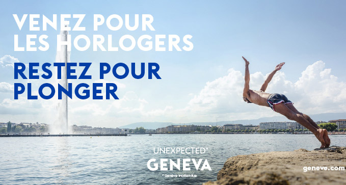 À GENÈVE, VENEZ POUR LES HORLOGERS, RESTEZ POUR PLONGER !